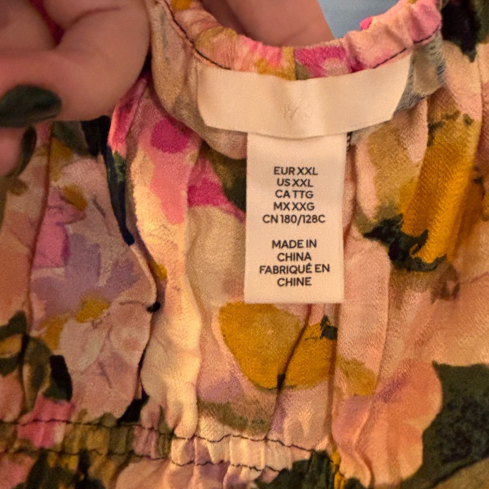 H&M Floral Maxi Dress - Multicolor - Picture 3 of 4